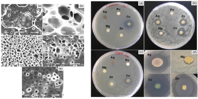 Multipurpose Polyurethane Antimicrobial Metal Composite Films via Wet Cast Technology