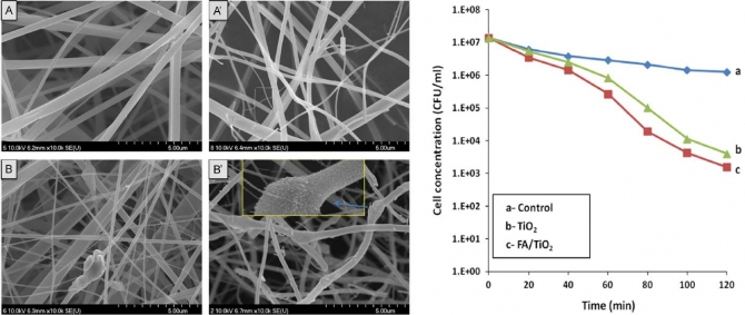 Preparation and photocatalytic activity of fly ash incorporated TiO2 nanofibers for effective removal of organic pollutants