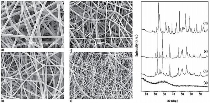 Preparation and morphology of niobium oxide fibers